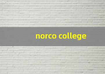 norco college